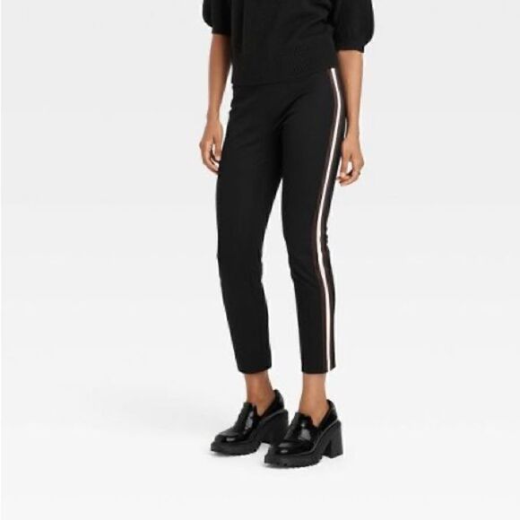 - Women's High-Rise Slim Fit Bi-Stretch Ankle Pants - A New Day™ - Picture 1 of 12